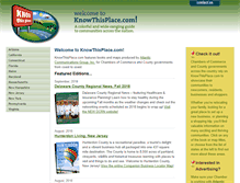 Tablet Screenshot of knowthisplace.com